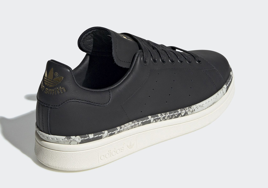 The adidas Stan Smith Bold For Women Adds Snakeskin Details | KaSneaker
