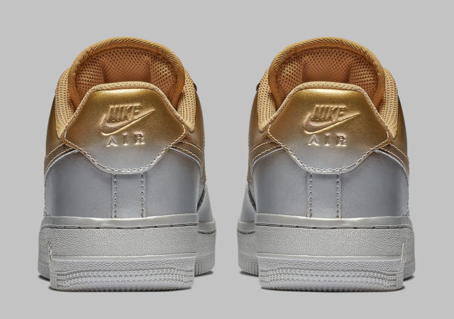 Nike's Air Force 1 Low Stands Out in Silver and Gold | KaSneaker