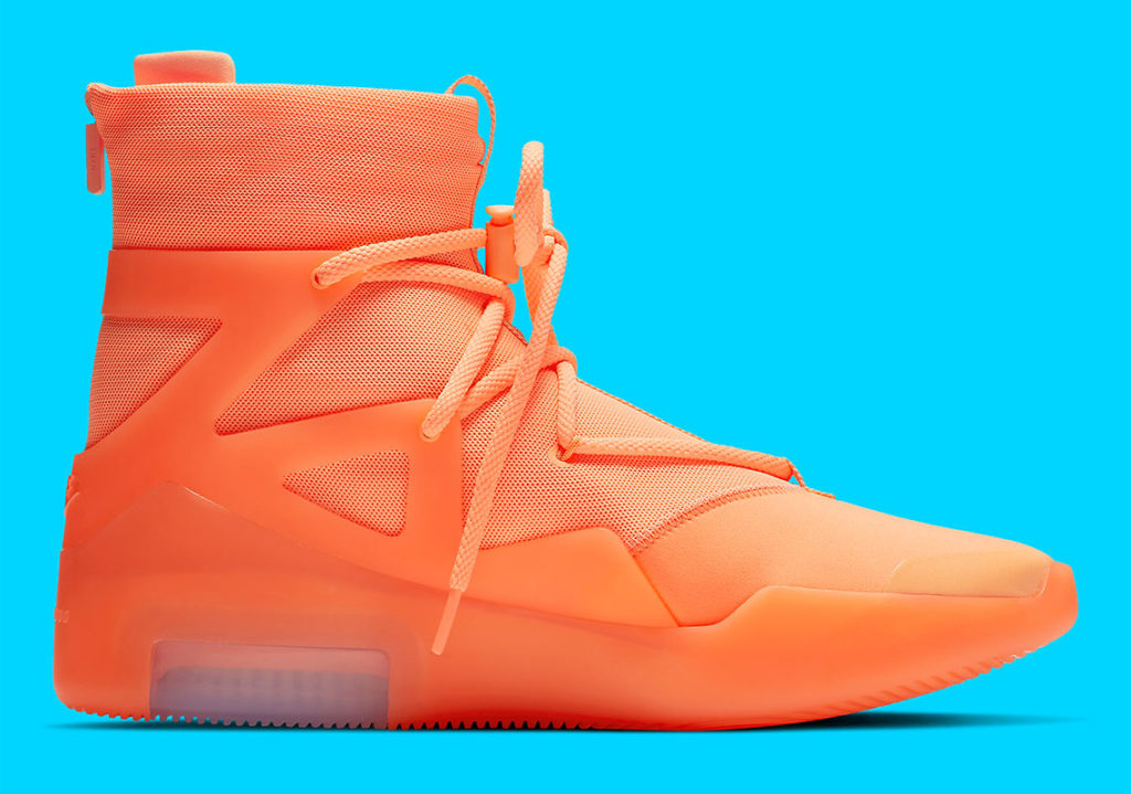 OFFICIAL PHOTOS OF THE NIKE AIR FEAR OF GOD 1 "ORANGE PULSE" | KaSneaker