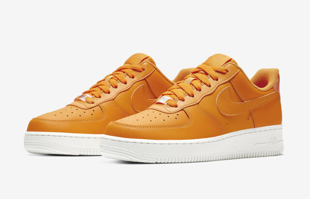 Available Now: Nike WMNS Air Force 1 '07 Essential Orange Peel | KaSneaker