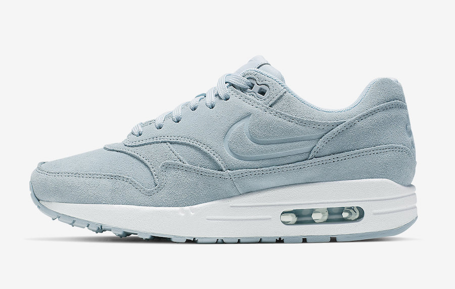 Light Blue Suede Covers The Nike WMNS 
