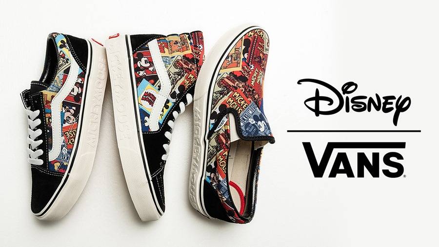 Mickey Mouse x Vans Japan's 90th anniversary Mickey Mouse collection |  KaSneaker