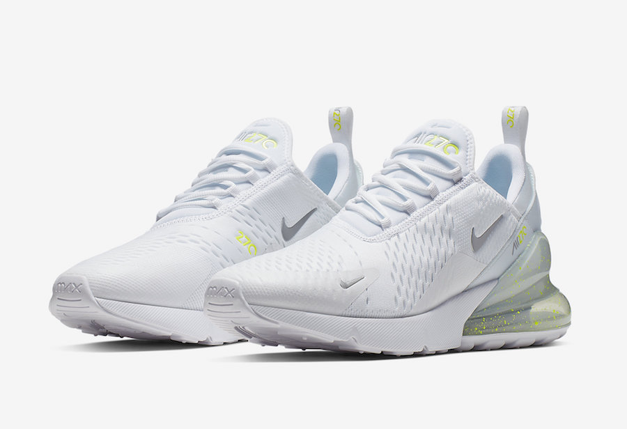 how to clean all white air max 270