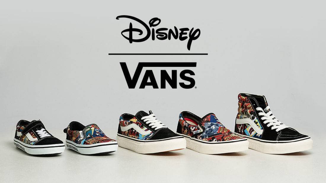 mickey mouse low top vans