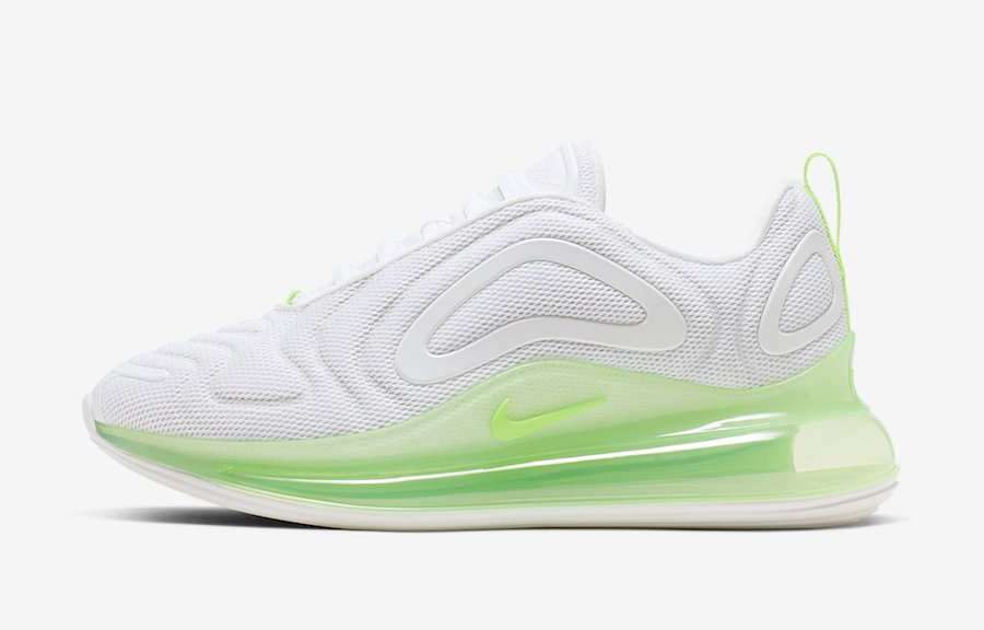 The Nike WMNS Air Max 720 White Volt Is A Perfect Summer Colorway •