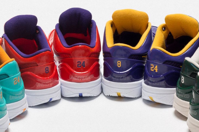 Undefeated x Nike Kobe 4 Protro Collection Release On August 24th
